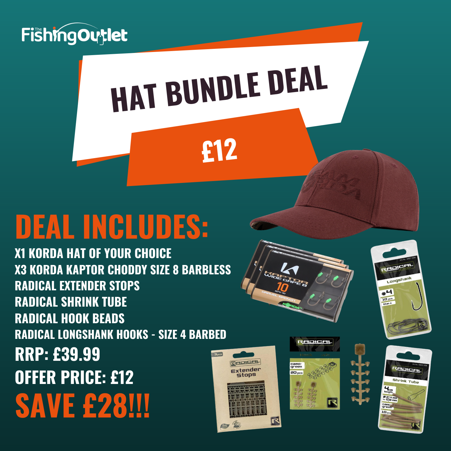Hat Bundle Deal  SAVE £28!!! – The Fishing Outlet