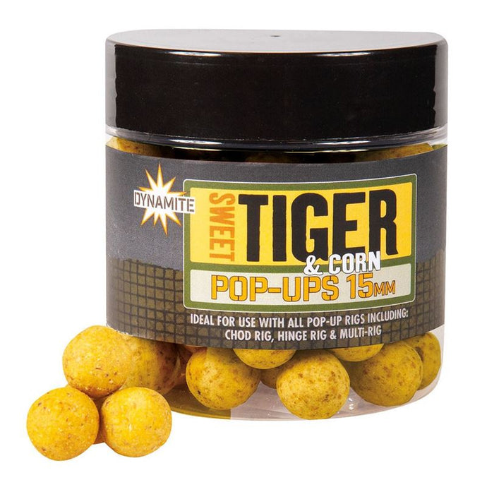 Dynamite Baits Sweet Tiger & Corn Pop-ups - 15mm