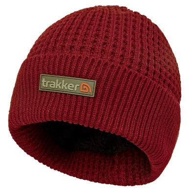 Trakker Plum Textured Beanie