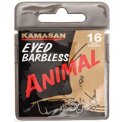 Kamasan Animal Eyed Barbless Hooks