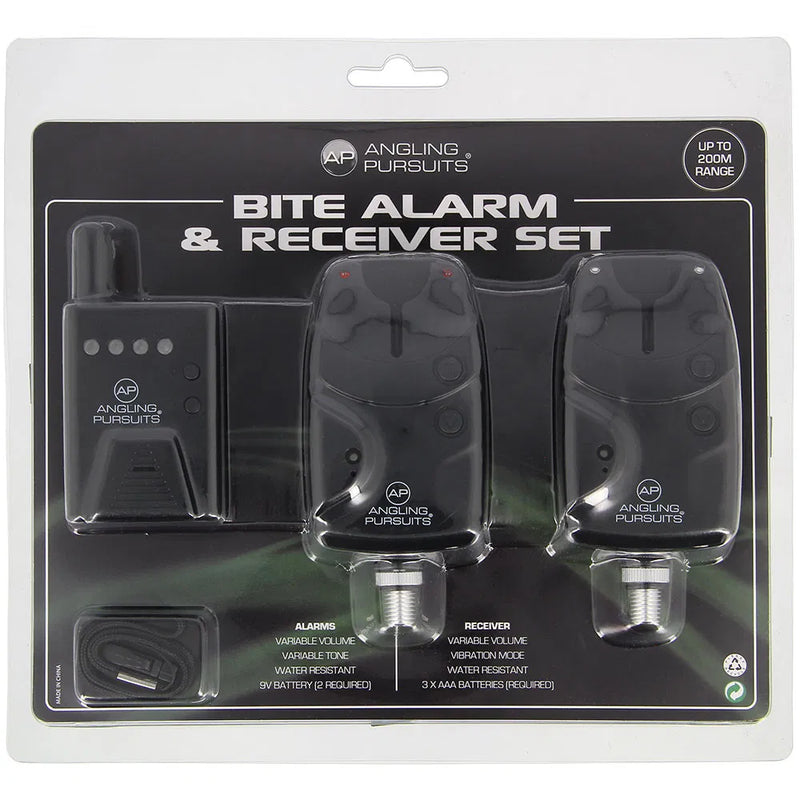 Load image into Gallery viewer, Angling Pursuits JHA 2pc Wireless Alarms - Adjustable Volume and Tone with Receiver
