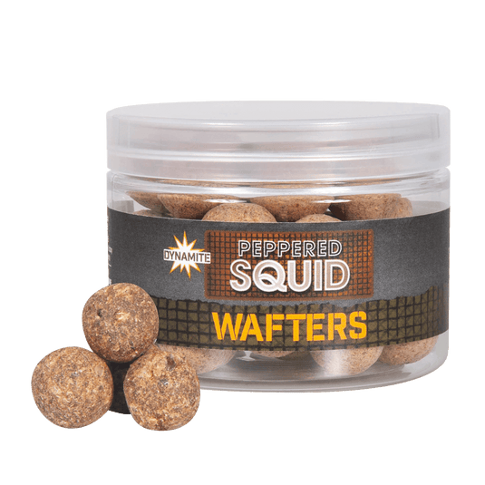 Dynamite Baits Peppered Squid Wafters 15mm