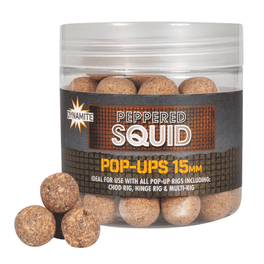 Dynamite Baits Peppered Squid Pop-ups