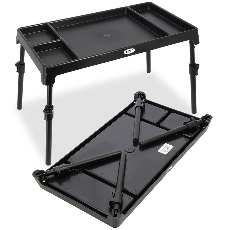 Load image into Gallery viewer, NGT XPR Bivvy Table - 4 Section with Adjustable Legs
