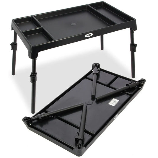 NGT XPR Bivvy Table - 4 Section with Adjustable Legs