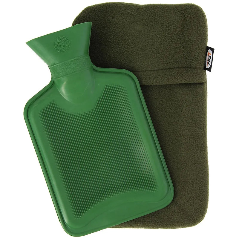 Load image into Gallery viewer, NGT Hot Water Bottle - 1L Capacity with Fleece Lined Casing
