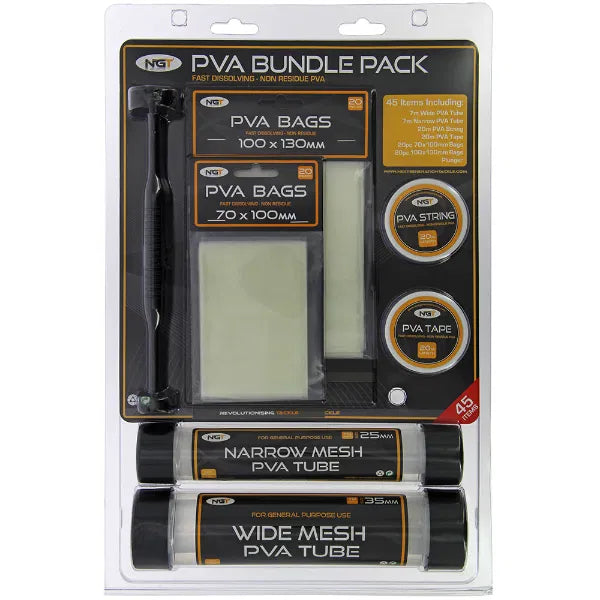 Load image into Gallery viewer, NGT PVA Bundle Pack - 45pc Complete PVA Set
