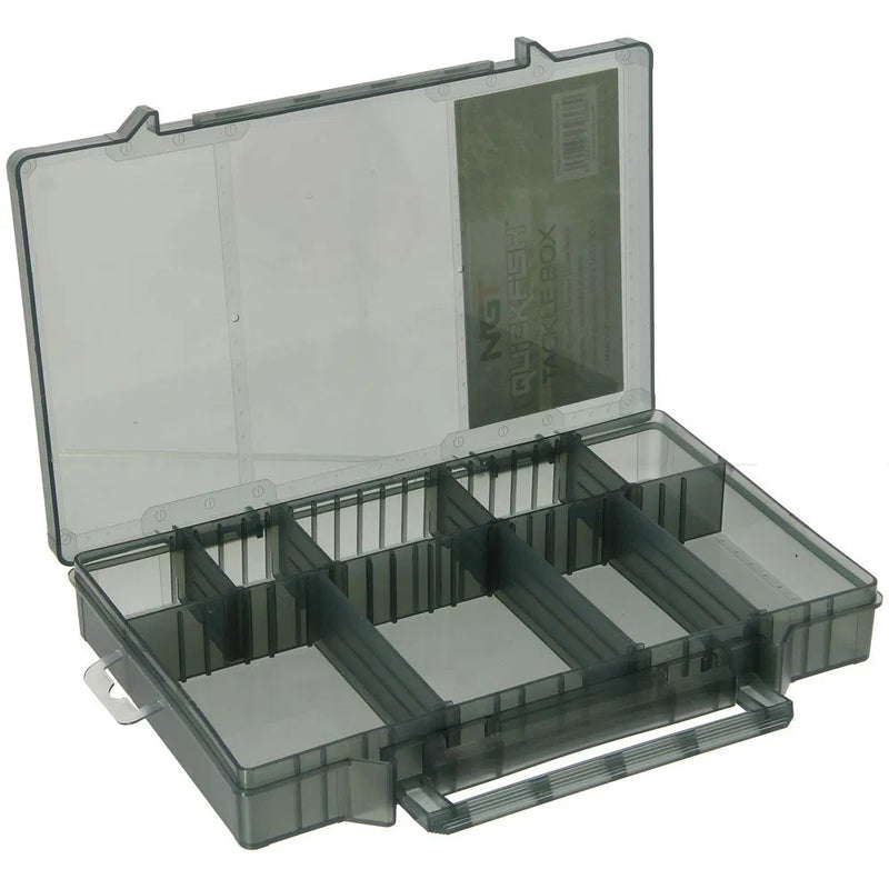 Load image into Gallery viewer, NGT Quick-Fish Tackle Box - Tackle Box with Movable Dividers
