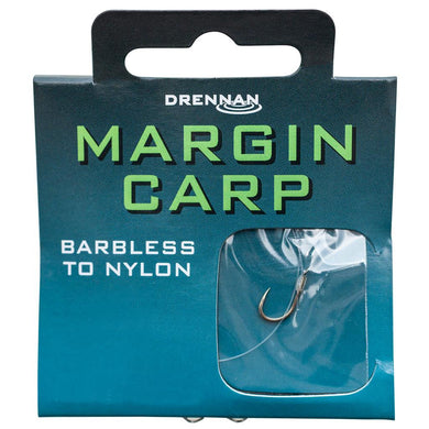 Drennan Margin Carp Barbless - Hooks to Nylon