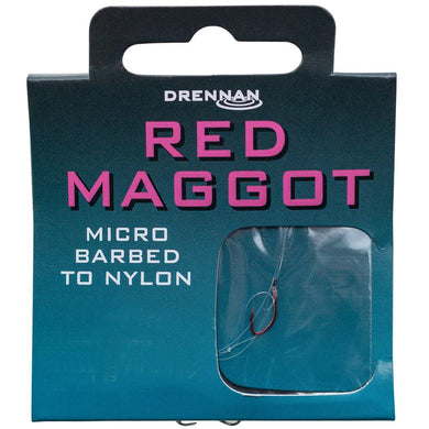 Drennan Red Maggot - Hooks to Nylon