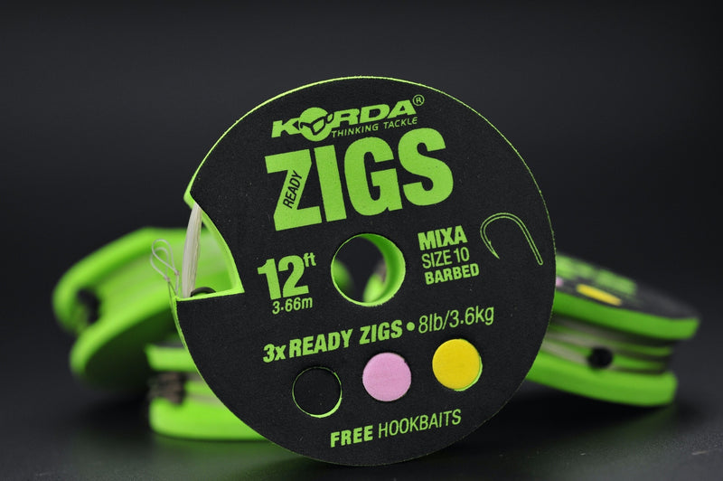 Load image into Gallery viewer, Korda - Ready-tied Zig Rigs
