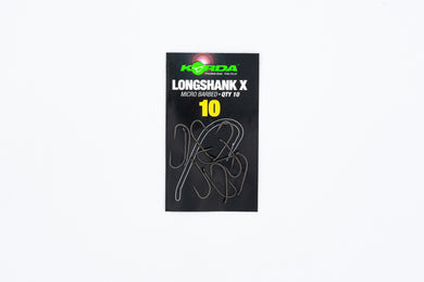 Korda - Long Shank X | Barbed 10