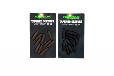 Korda - Tapered Silicone Sleeves Green