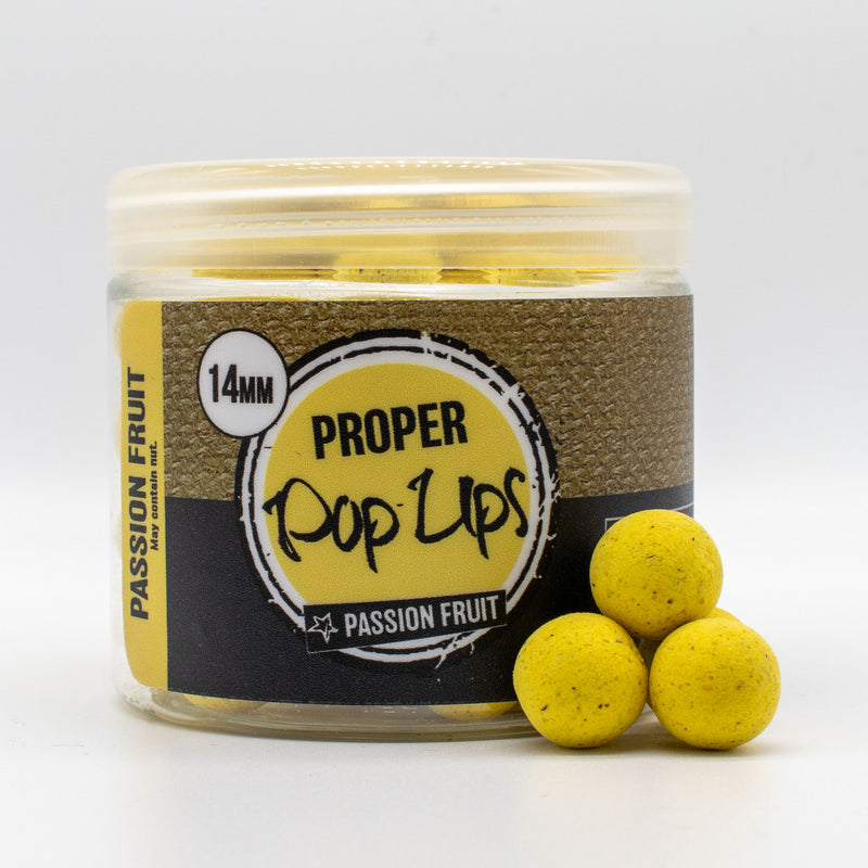 Load image into Gallery viewer, Proper Carp Baits - Passion Fruit Pop ups
