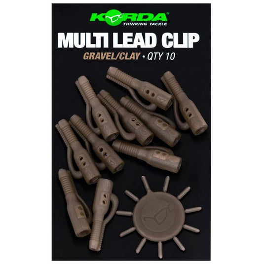 Korda Multi Lead Clip Gravel/Clay