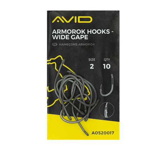 Avid Armorok Hooks Wide Gape
