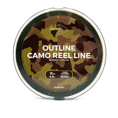 Outline Camo Reel Line 12lb 1000m