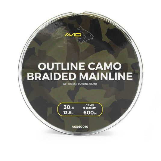 Avid Outline Camo Braided Mainline 30lb