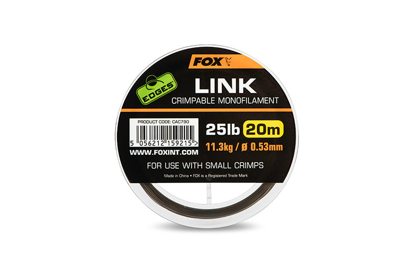 Load image into Gallery viewer, Fox Edges Link Crimpable Monofilament
