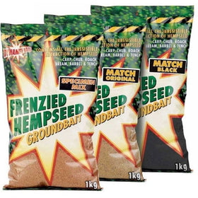 Dynamite Baits Frenzied Hemp Groundbait - Match Original - 1kg