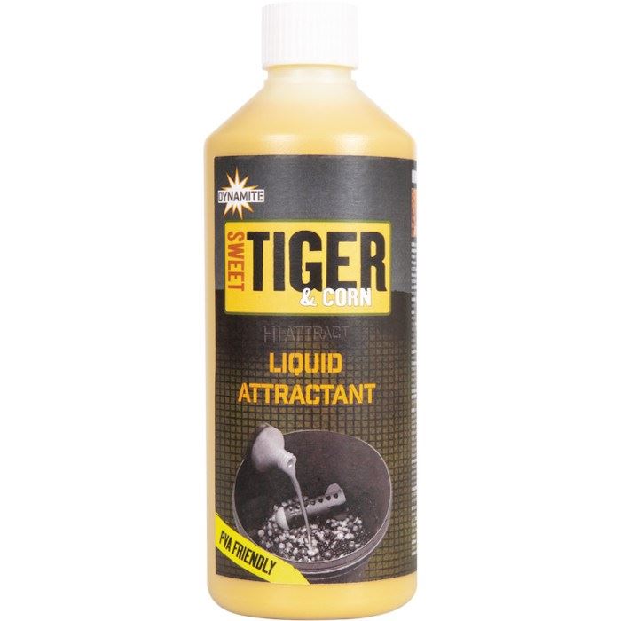 Load image into Gallery viewer, Dynamite Baits Sweet Tiger &amp; Corn Liquid Attractant
