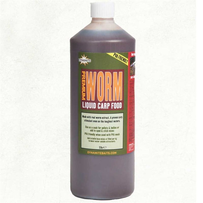 Dynamite Baits Worm Liquid Carp Food