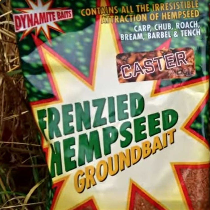 Dynamite Baits Frenzied Hemp Caster Groundbait - 900g