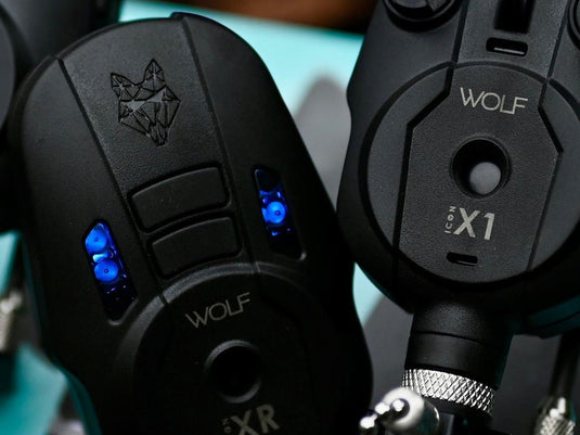 Wolf - X1 Bite Alarm set & XR HUBB (3 set + hubb)