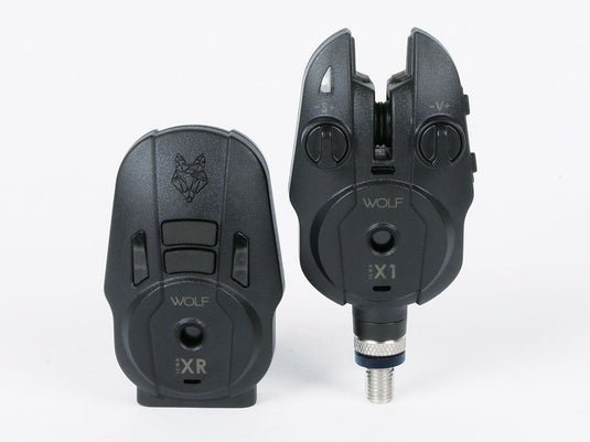 Wolf - X1 Bite Alarm set & XR HUBB (3 set + hubb)