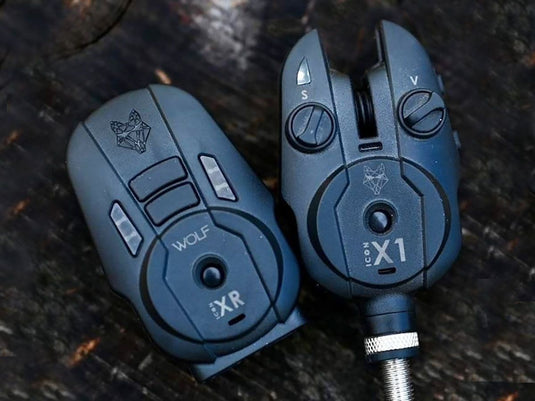 Wolf - X1 Bite Alarm set & XR HUBB (3 set + hubb)